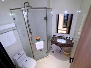Bathroom - Greentree Inn Beijing Fangshan Liangxiang Suzhuang Express Hotel (Fangshan)