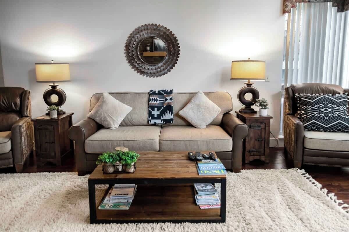 智能电视、壁炉、DVD 播放器