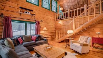 TV connectée, cheminée