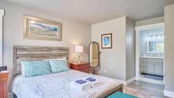 2 bedrooms, iron/ironing board, free WiFi, bed sheets