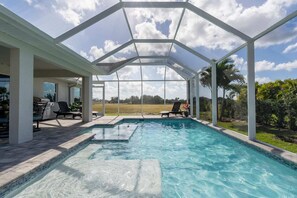 Außenpool, beheizter Pool