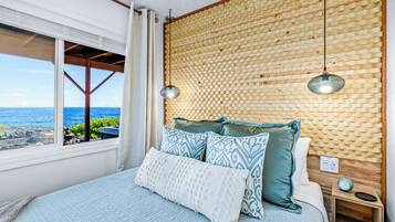 2 bedrooms, desk, iron/ironing board, travel crib