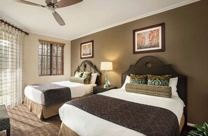 1 bedroom, desk, WiFi, bed sheets