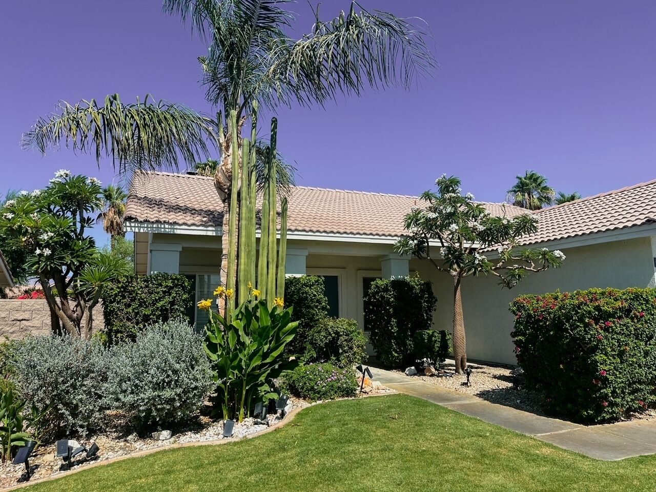 A Desert Oasis -walk to the Indian Well Tennis Garden. 