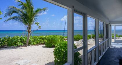 Private, quiet oceanfront home, wrap-around screened porch. Relax on 1+ acres