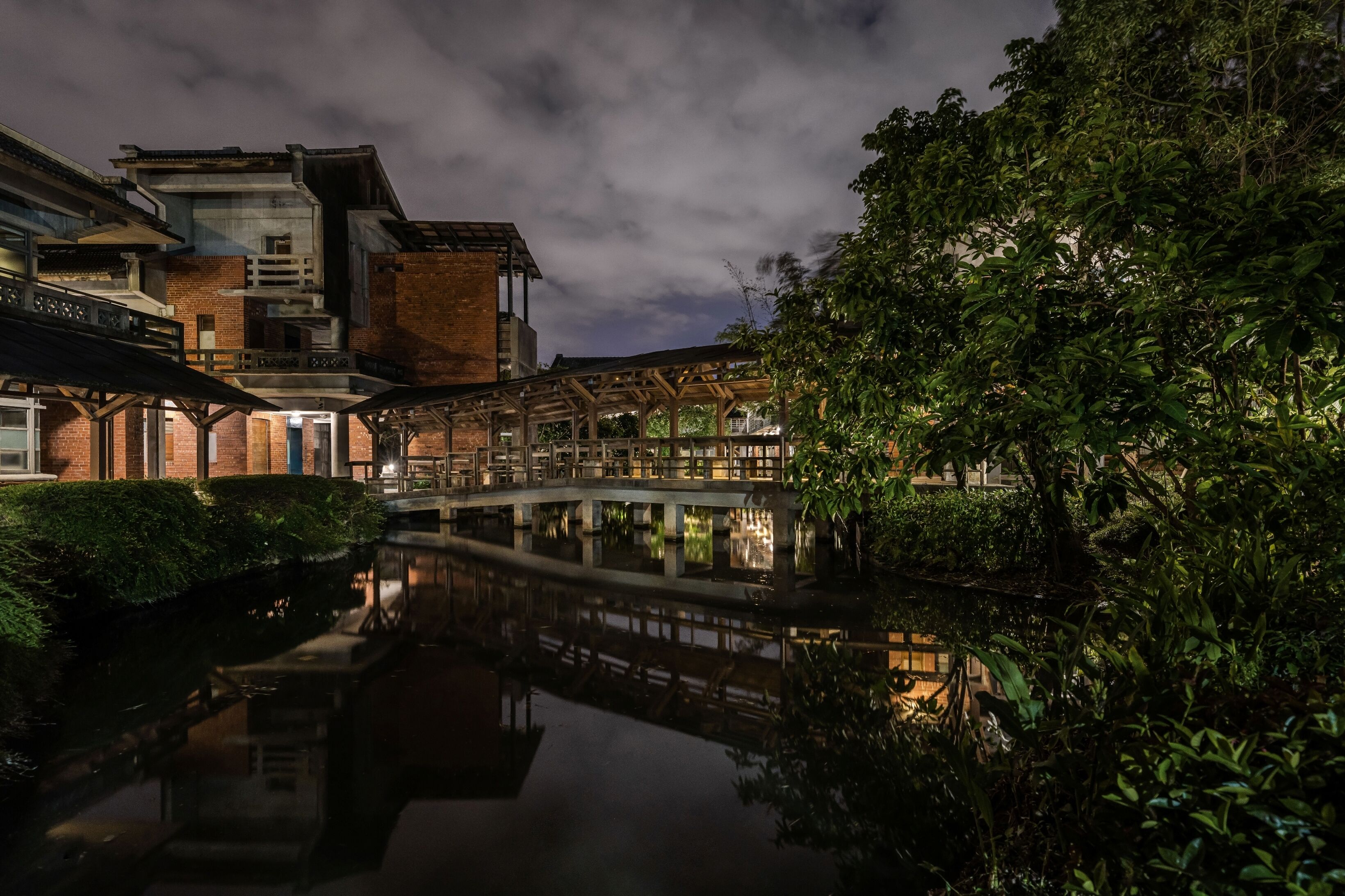 front of property – evening/night