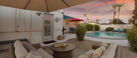 Außenpool, beheizter Pool