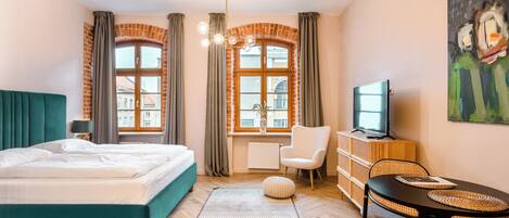 1 Schlafzimmer, kostenloses WLAN, Bettwäsche