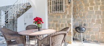 Villa with Private Pool, Sea Views, Terrace, Balcony, A/C & Wi-Fi