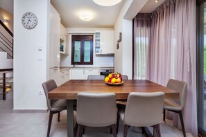 Superior Villa, 4 Bedrooms, Private Pool | In-room dining - Orange Tree Villas (Kassandra)
