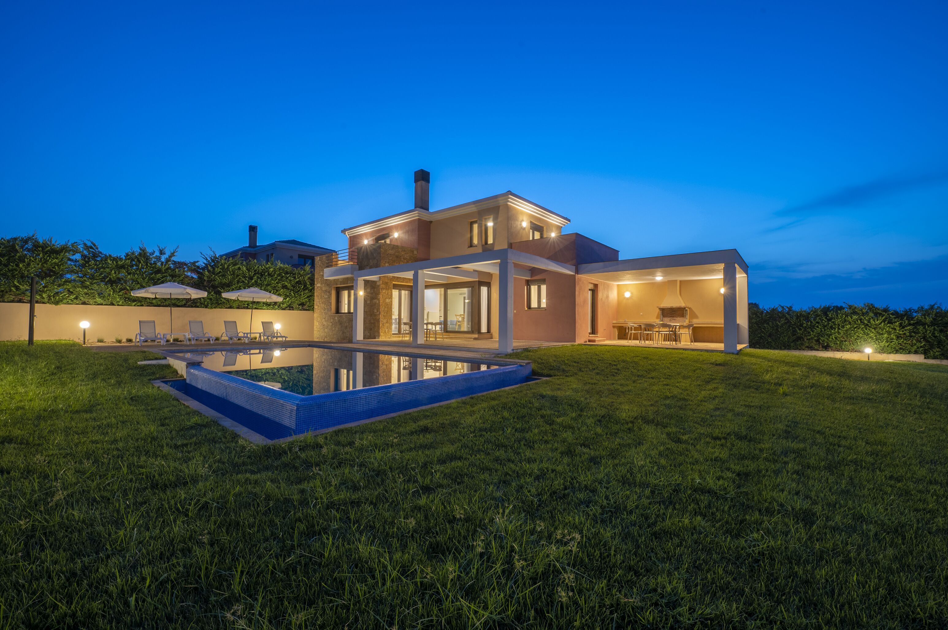 Villa Deluxe, 5 chambres, piscine privée | Façade de l’hébergement
