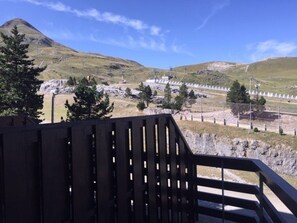 Blick von der Unterkunft