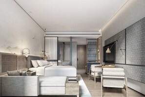 Luxe beddengoed, een kluis op de kamer, een laptopwerkplek, gratis wifi