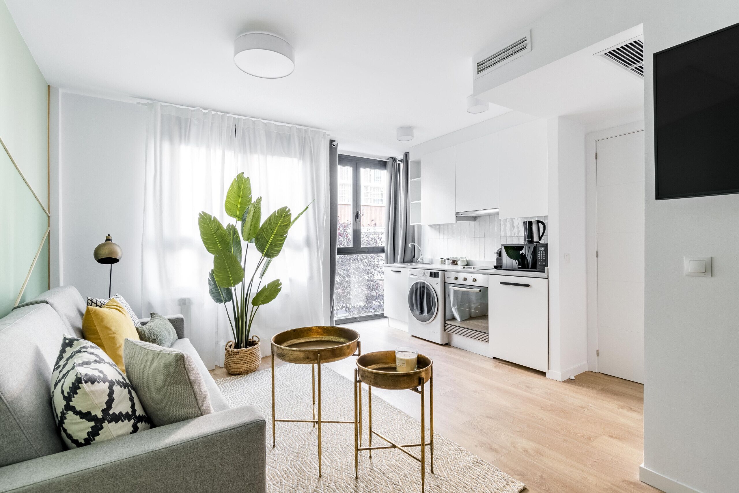 아파트, 더블침대 1개 및 소파베드 | 전용 주방 | 냉장고, 전자레인지, 오븐, 쿡탑