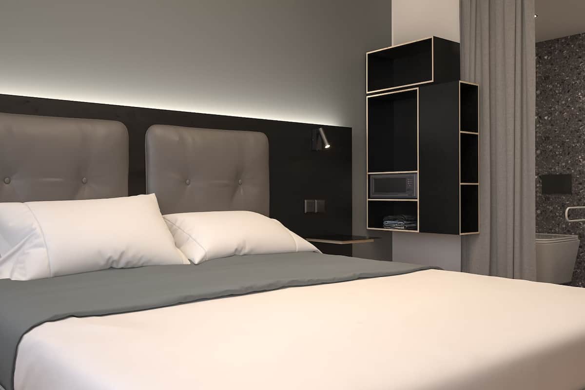 in-room safe, desk, blackout curtains, soundproofing