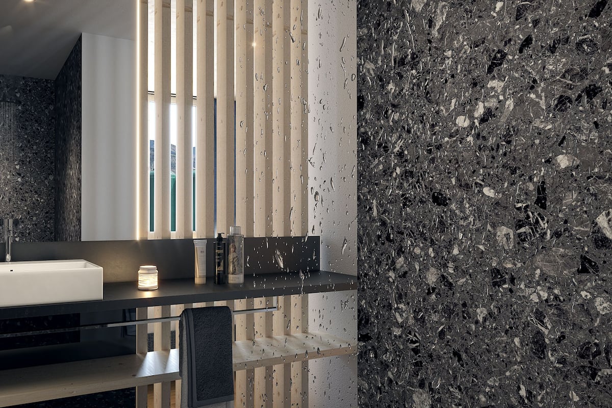 free toiletries, hair dryer, heated floors, towels