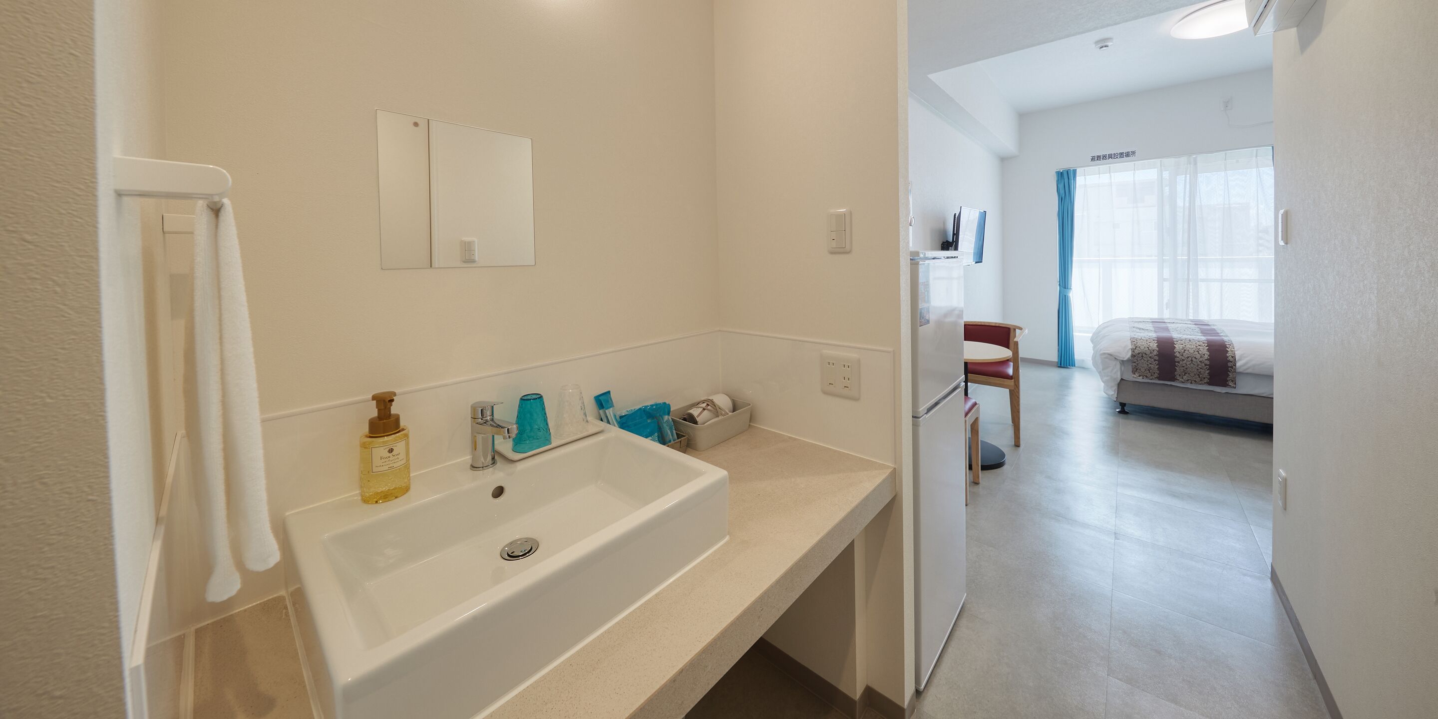 desk, iron/ironing board, free wifi, bed sheets