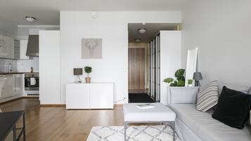 Căn hộ Deluxe | 1 phòng ngủ, bàn ủi/dụng cụ ủi quần áo