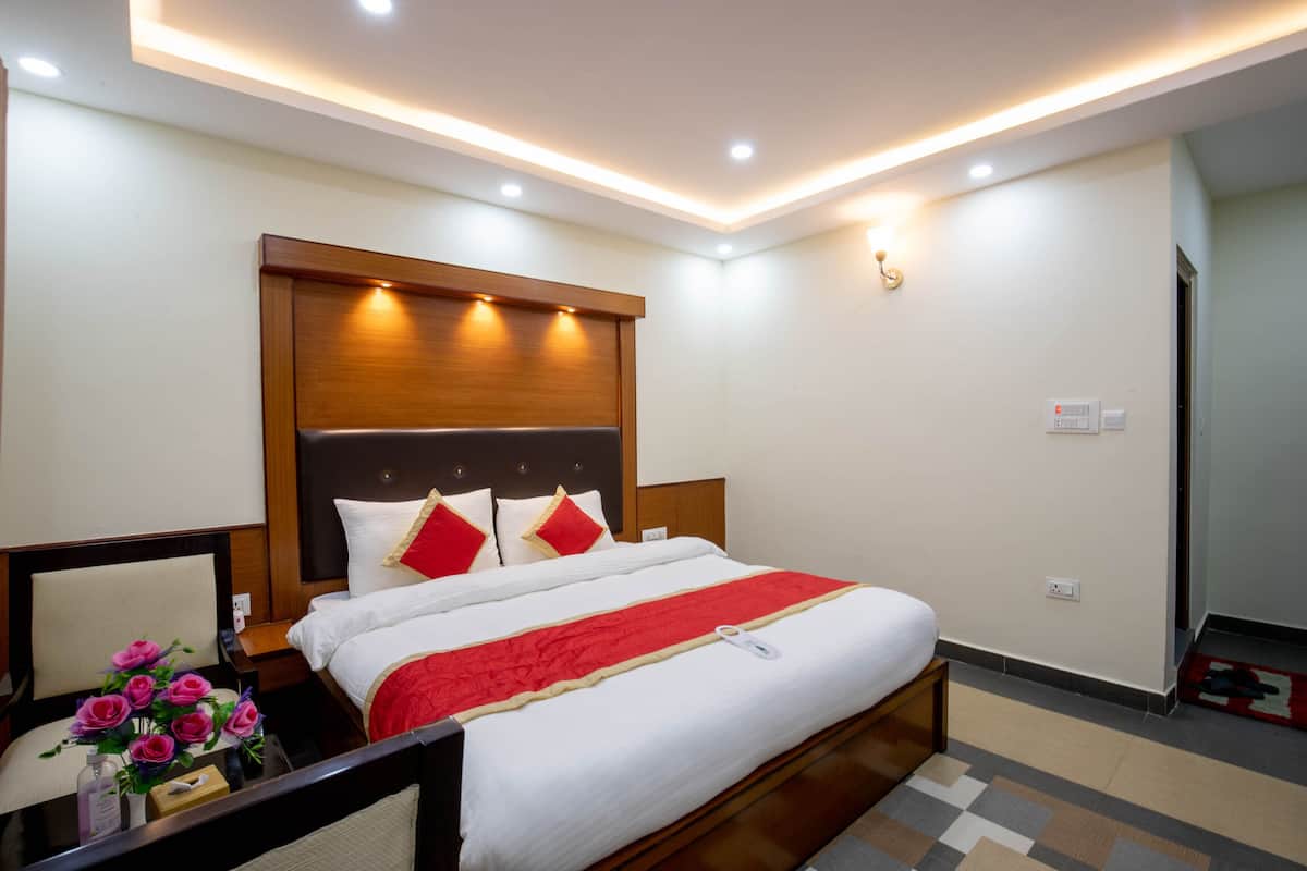 Deluxe-Doppel- oder -Zweibettzimmer | 1 Schlafzimmer, Minibar, Schreibtisch, kostenloses WLAN