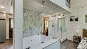 Shower, towels
