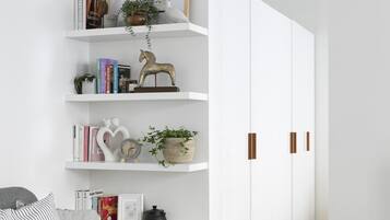 Superior-huoneisto | Silitysrauta/-lauta, ilmainen Wi-Fi, vuodevaatteet