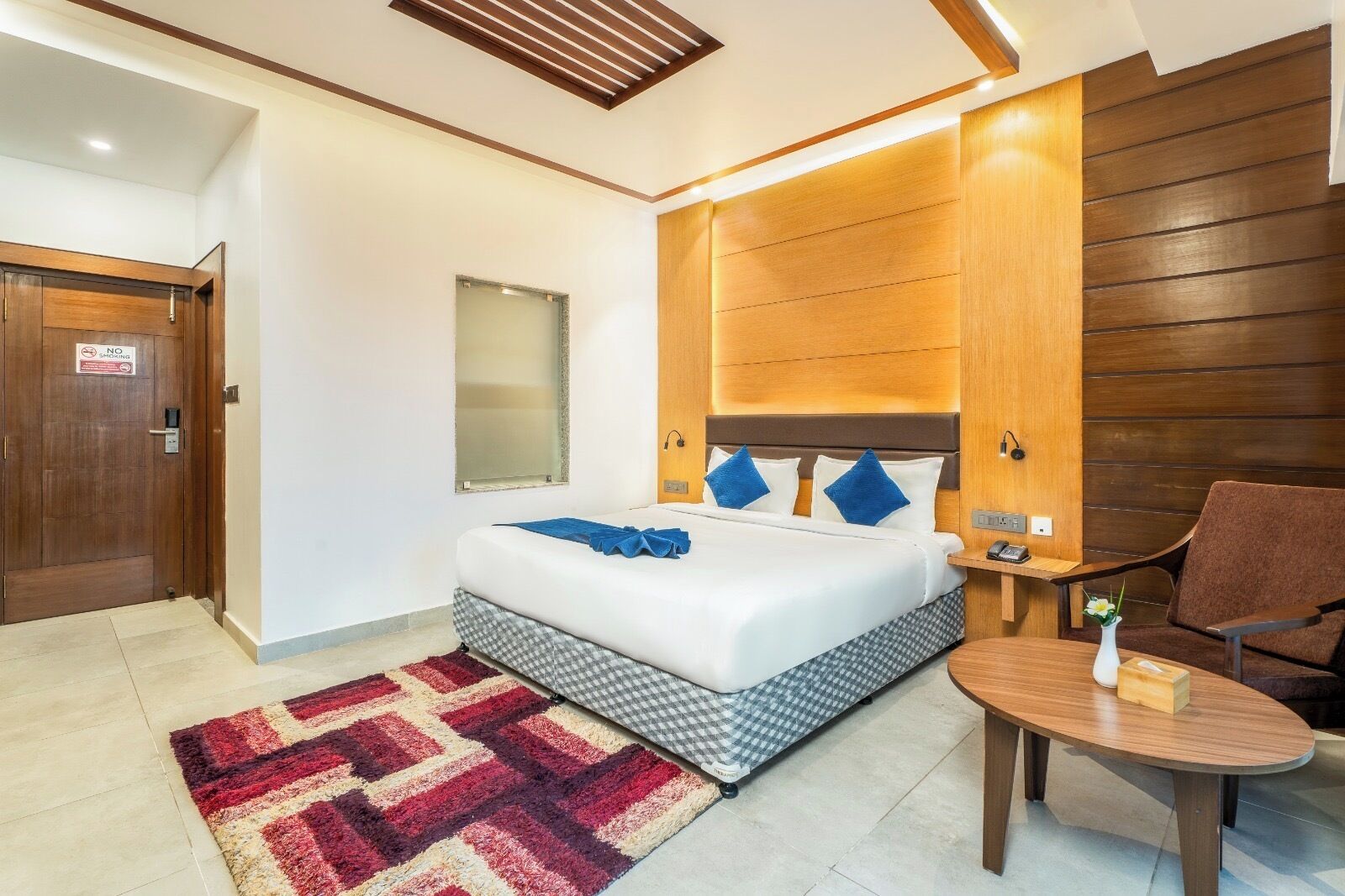 Super Deluxe Room | Hochwertige Bettwaren, Betten mit Memory-Foam-Matratzen