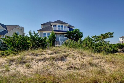 Bald Head Island. Oceanfront 2nd Row. 4 bedrooms. 3.5 baths. BHI Club access.