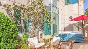 Leilighet – deluxe | Terrasse/patio