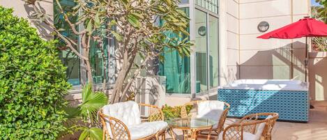 Departamento Deluxe | Terraza o patio