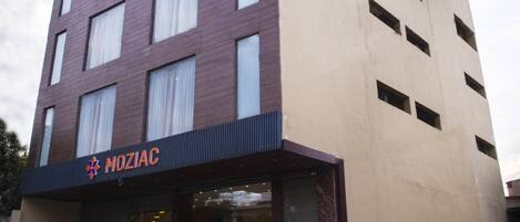 Fassade der Unterkunft