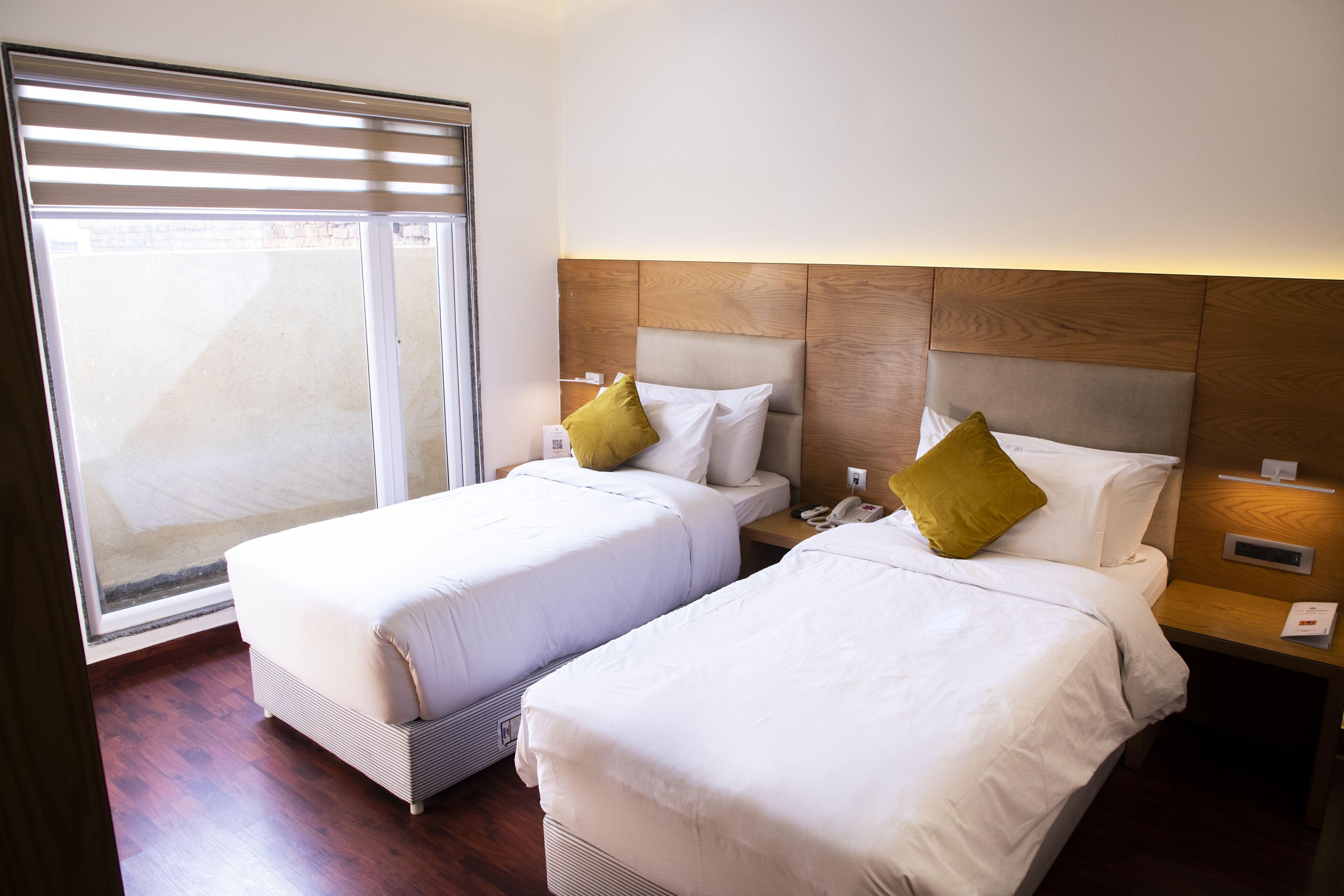 Premium bedding, free WiFi, bed sheets