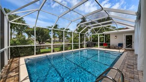 Pool - Beautiful Villa With First Class Amenities on Charlotte Harbor, Orlando Villa 5584 (Punta Gorda)