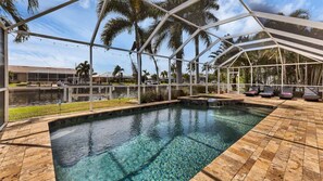Pool - The Ultimate 5 Star Villa With Private Pool on Charlotte Harbor Area, Orlando Villa 5479 (Punta Gorda)