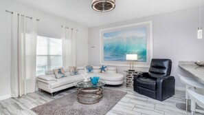 Living area - Perfect 4 Bedroom Townhome on Storey Lake Resort, Orlando Townhome 5585 (Kissimmee)