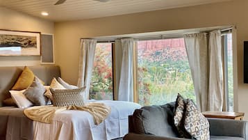 1 bedroom, iron/ironing board, travel crib, free WiFi