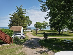 Property grounds -  Lake Huron Sunrise House Retreat with Beach (Lakeport)