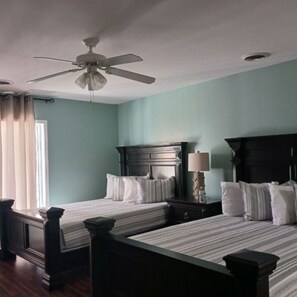 8 bedrooms, iron/ironing board, free WiFi, bed sheets