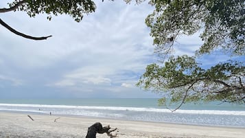 Plage à proximité, chaises longues
