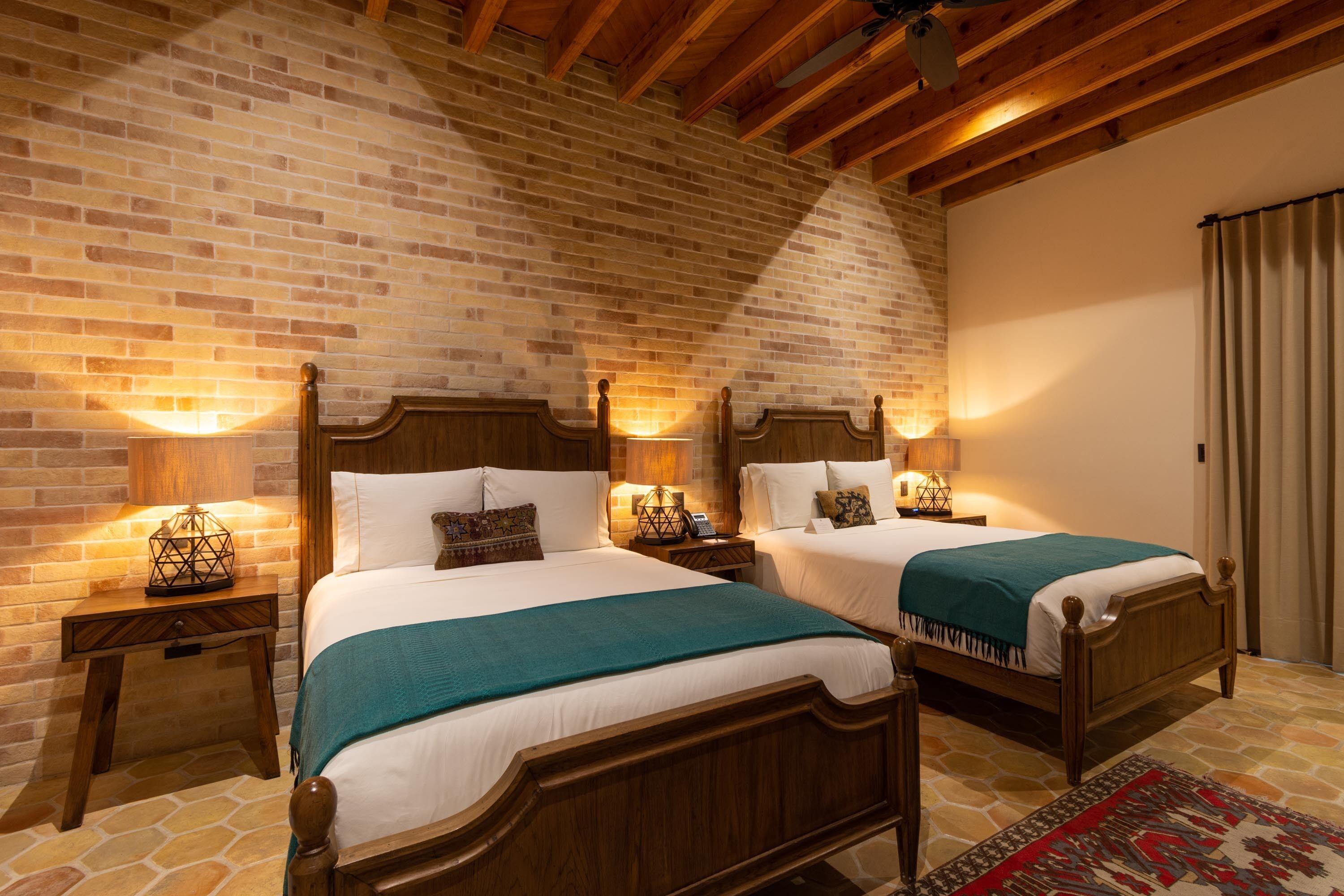 deluxe double room | egyptian cotton sheets, premium bedding, down duvets, in-room safe