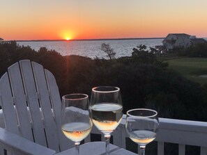 Property grounds - Destination-OBX Soundfront, 8 bdrm, 10 bth, elavator, pool, hot tub, game room (Nags Head)