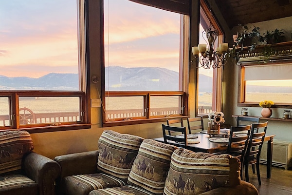 TV, fireplace, DVD player, books