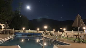 Udendørs pool, opvarmet pool