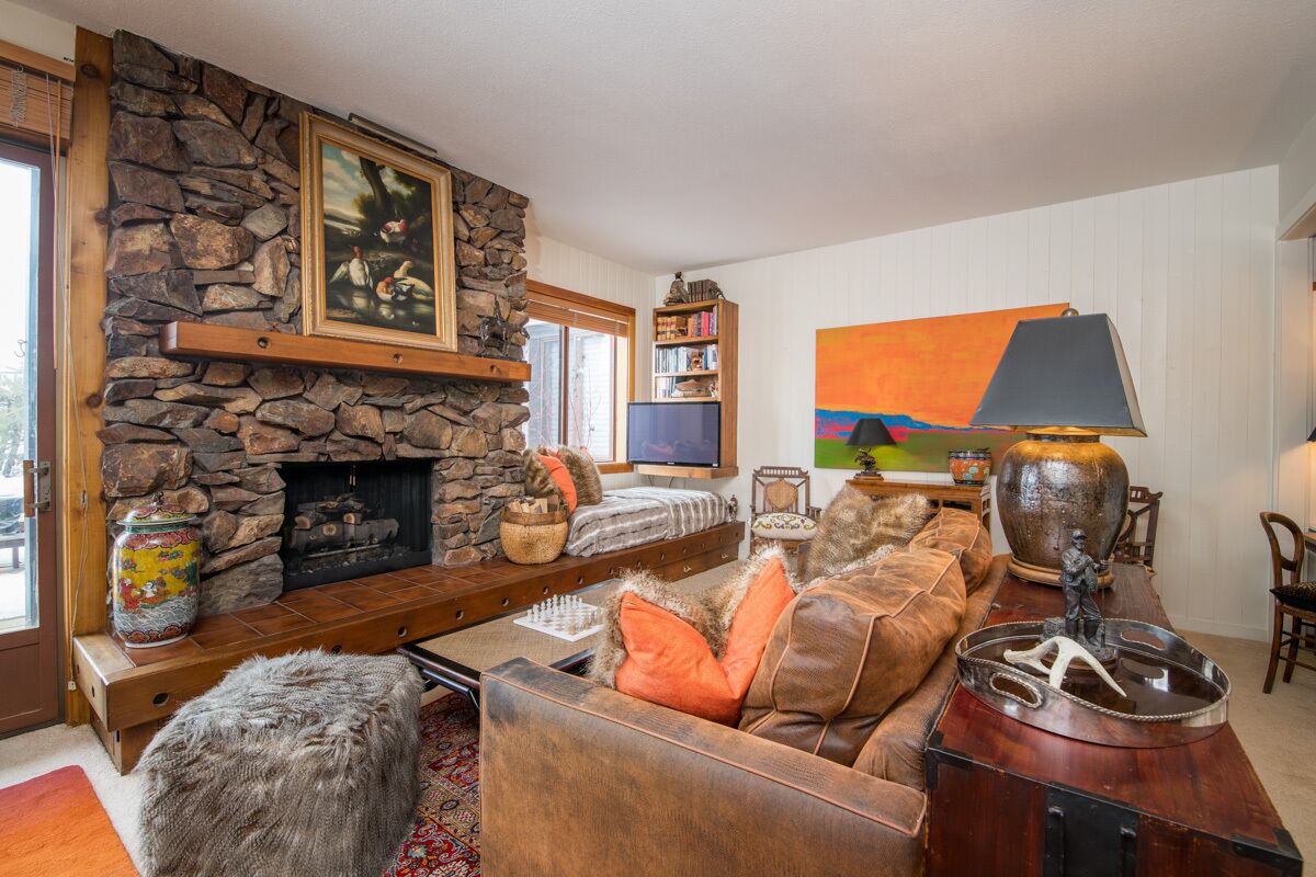 Appart'hôtel (Wildflower 603) | Salle de séjour