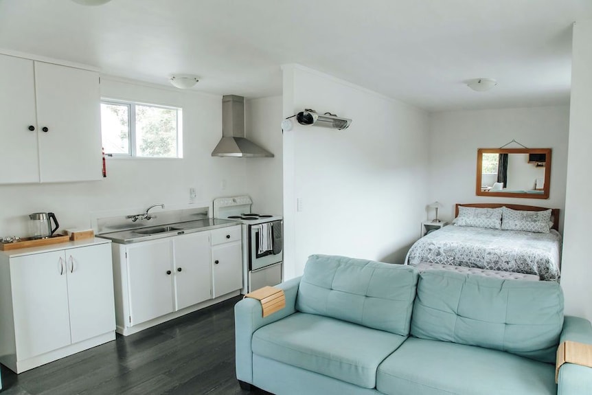 Bach 2 - Loburn Bach Accommodation, In The Lake Ferry Village - New Zealand