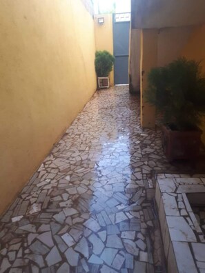 Enceinte de l’hébergement