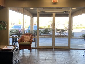 Interior - Beachfront Large Private Balcony Top Floor! Chairs, umbrella in storage room. (Gulf Shores)