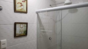 Shower, toilet paper