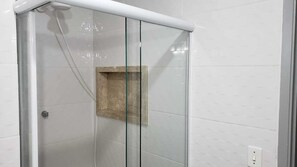 Shower, toilet paper