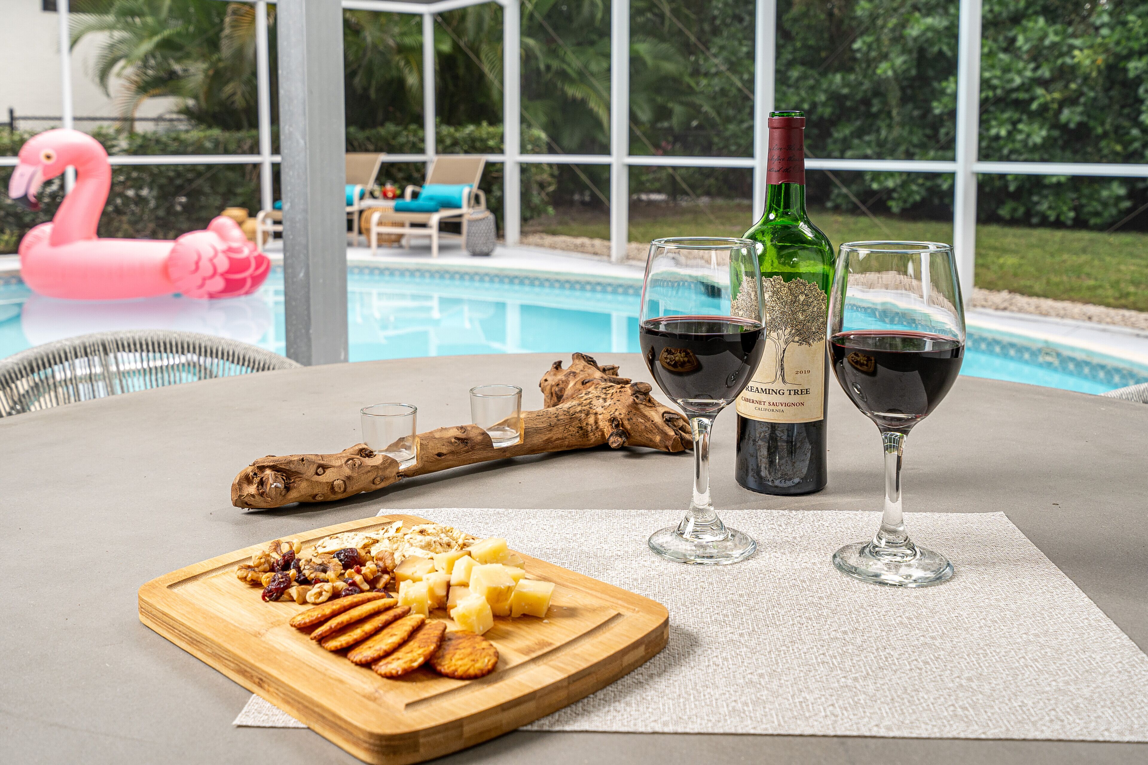 Udendørs pool, opvarmet pool