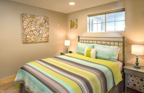 2 soverom, strykejern/-brett, wi-fi og sengetøy